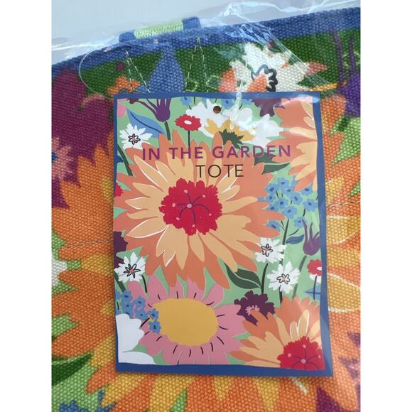 New Brighton “Butterfly Garden” Canvas Tote NWT (B-696) | eBay NWT Brighton In The Garden Canvas Tote Flower Pattern Handbag New Sealed